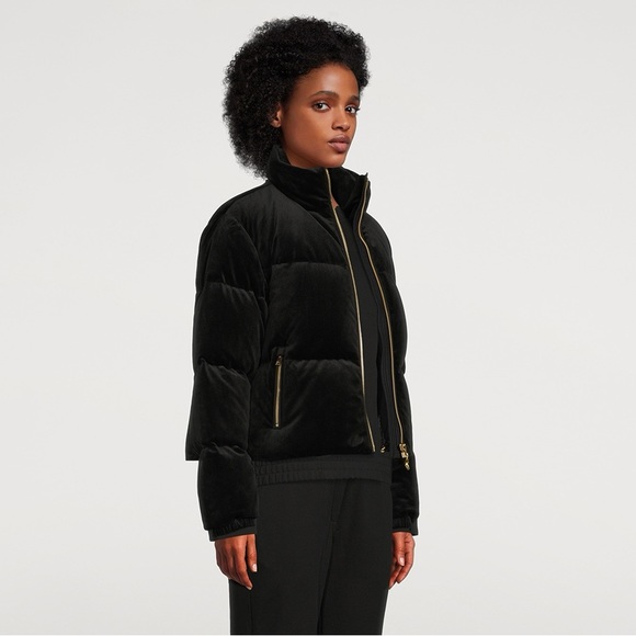 Moose Knuckles x Jennifer Meyer cropped puffer - Picture 1 of 5